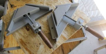 Как сделать угловую струбцину своими руками