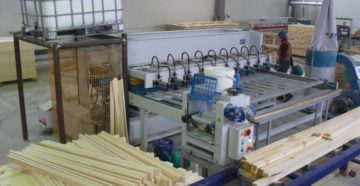 Оборудование для производства мебели из массива
