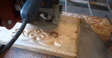 Резьба по дереву с помощью фрезера Резьба по дереву с помощью фрезера
