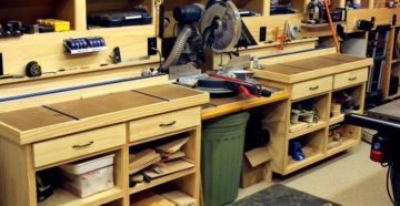 Столярная мастерская в гараже своими руками Столярная мастерская в гараже своими руками