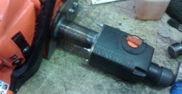 Как сделать ледобур из бензопилы своими руками Как сделать ледобур из бензопилы своими руками