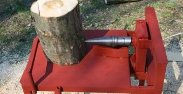 Машина для колки дров своими руками