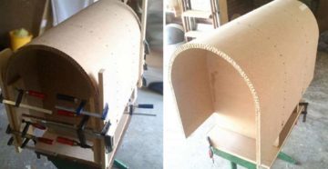 Изготовление гнутых фасадов своими руками Изготовление гнутых фасадов своими руками