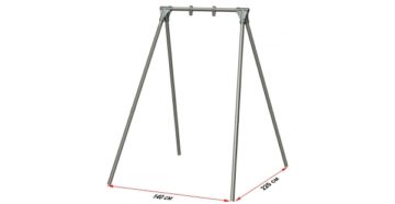 Качели из труб своими руками