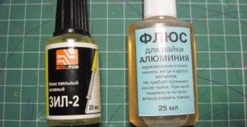 Флюс для пайки стали оловом