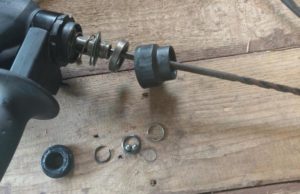 Как достать сверло из перфоратора