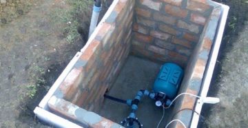 Приямок для насосной станции своими руками