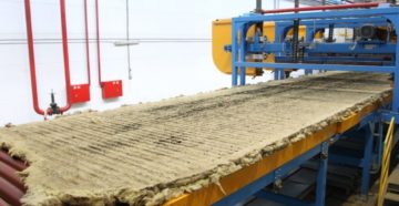 Производство базальтового утеплителя