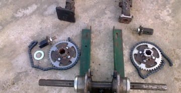 Редуктор для культиватора своими руками