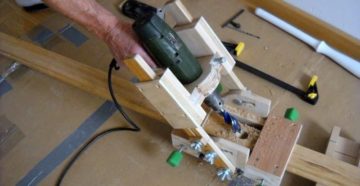 Кондуктор для дрели своими руками