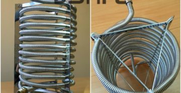 Теплообменник из гофрированной нержавейки своими руками