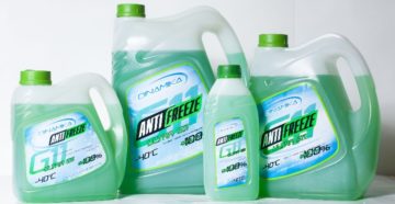 Антифриз на основе этиленгликоля для алюминиевых радиаторов