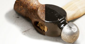 Как оттереть ржавчину с металла