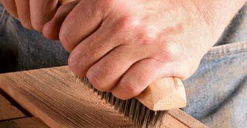 Как брашировать дерево своими руками Как брашировать дерево своими руками