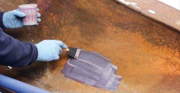 Чем покрасить металл чтобы не ржавел