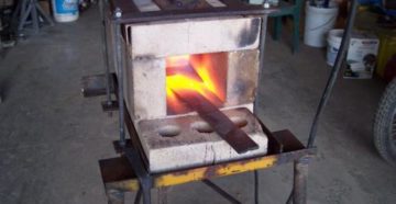 Газовый горн кузнечный своими руками