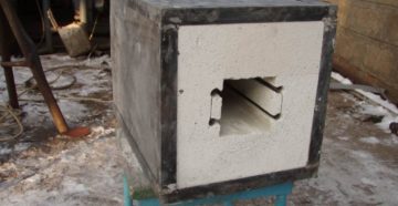 Самодельная муфельная печь своими руками