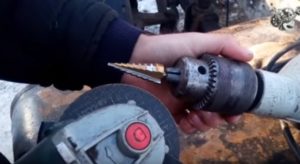 Как заточить конусное ступенчатое сверло