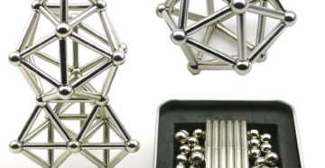 Магнитные палочки с металлическими шариками